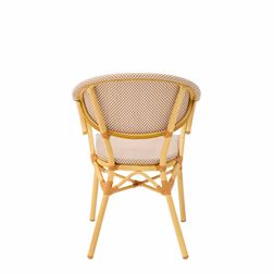 Cafe stol Ducale 2, Beige og brun