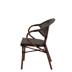 Cafe stol Ducale 1, Brun