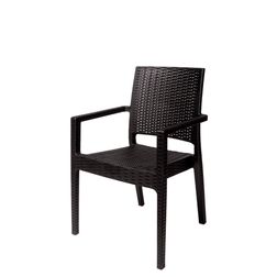 Caféstol Pro Rattan 1 Sort