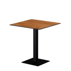 Cafebord 4 Eg hvidolieret 69x69 cm