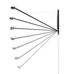 Væglampe HAY Fifty-Fifty Wall