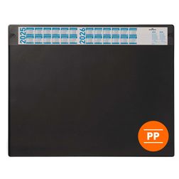 Skriveunderlag med udskiftelig dækplade