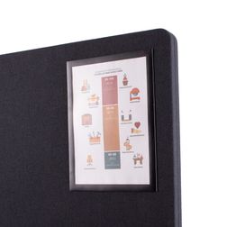 Mobil skærmvæg ECO SOFT 100x142h cm.