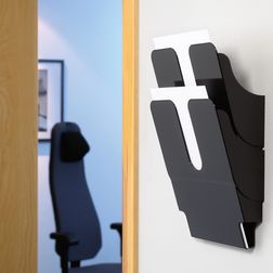 Brochure- og blanketholder Flexiplus 2 A4 høj