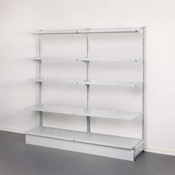 Butiksreol CP25 2 gulvfag