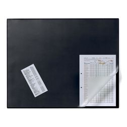 Skriveunderlag m. transparent dækplade