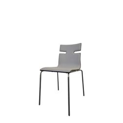 Whisper m. polster sæde/ryg, lysegrå