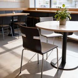 Whisper m. polster sæde/ryg, lysegrå