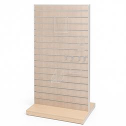 Salgsdisplay af rillepanel - 2 sider 