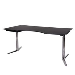 Demo Hæve sænkebord 90 x 180 cm - Switch Pro Krom m. skuffe