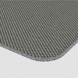 Stoleunderlag 118x138 cm, ash grey