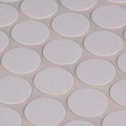 Dæktape hvid 1 ark (36stk) til slatwall