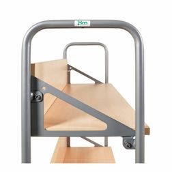 Arkivvogn 2 hylder 30x90x92h cm. Birk