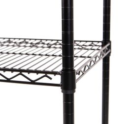 Trådreol Wirefix, 46x122x120h, sort