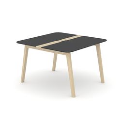 Mødebord Organic m. kabelbakke 120x120