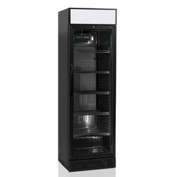 Display køleskab Tefcold CEV425CP sort