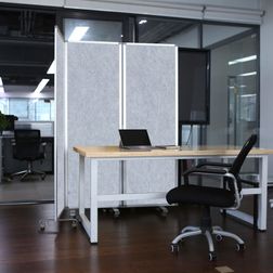 Foldeskærm PZ Flex 180x180h cm., alu