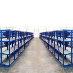 Lagerreol Future 25 45x90x180h blå, Sættilbud 20 stk.