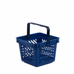 Indkøbskurv 10 liter Mini,  mørkeblå