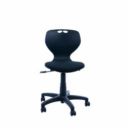 Funktionsstol Togo, m. polster, sort