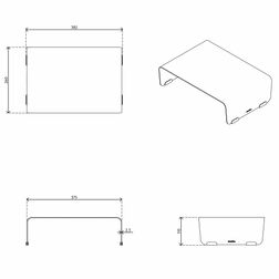 Monitor stand Bento