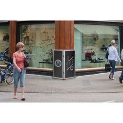 Multiboard kridtavle gadeskilt 2