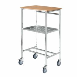 Skrivepultsvogn m. 1 hylde, lille