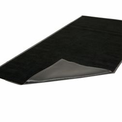 Smudsmåtte 90x200 cm sort