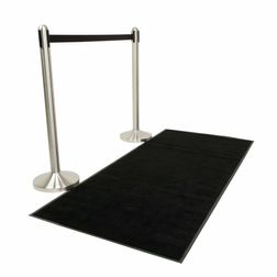 Smudsmåtte 90x200 cm sort