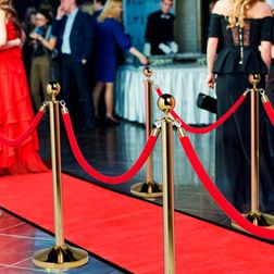 Smudsmåtte 90x200 cm rød