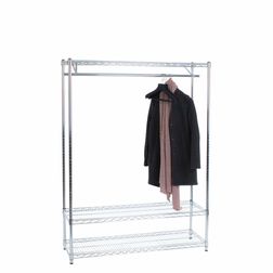 Trådreol Wirefix 36x122x160 h cm