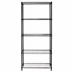 Trådreol Wirefix 46x91x200h, sort