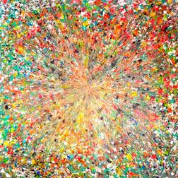 Akustik billede Nature Explosion #1 60x60 cm