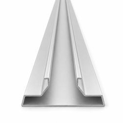 Rillepanel 120x120 cm Basic+, antracit