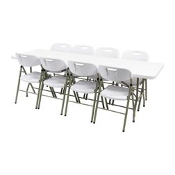 Klapbord American til 8 personer