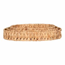 Bakker i vandhyacint sæt á 3 stk. natur