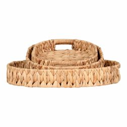 Bakker i vandhyacint sæt á 3 stk. natur