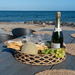 Bakke i søgræs Ø38 cm, sort/natur