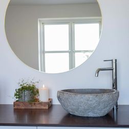 Bakker i teaktræ 3 stk. natur