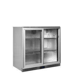 Bar køleskab Tefcold BA26SS, grå