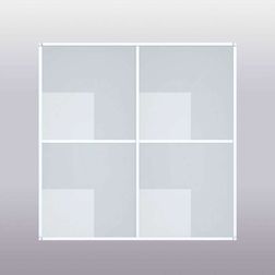 Square reol 1 D42 1 rum, hvid