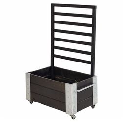 Blomsterkasse Cubic imp. 87x50x130 cm