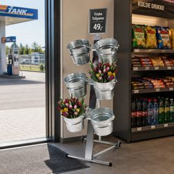 Salgsstativ til blomster SB-6