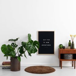 Bogstavstavle 40x50 cm, natur