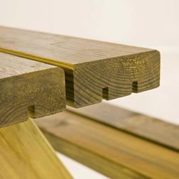 Bord bænkesæt Eco, 6 pers.