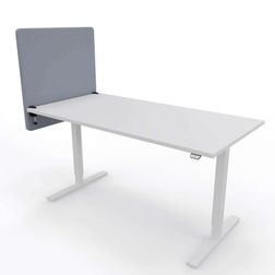 Bordskærm Nordic Light, 80x80h cm.