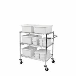 Hyldevogn Wirefix 66x104x103 h cm
