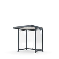 Busskur m. korte sider Delta 2