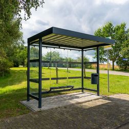 Busskur m. korte sider Delta 2