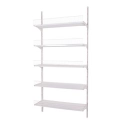 Vægfag CP25, 1 fag m. 5  trådhylder